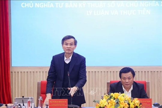 Chủ nghĩa tư bản kỹ thuật số và Chủ nghĩa xã hội công nghệ - Những vấn đề lý luận và thực tiễn