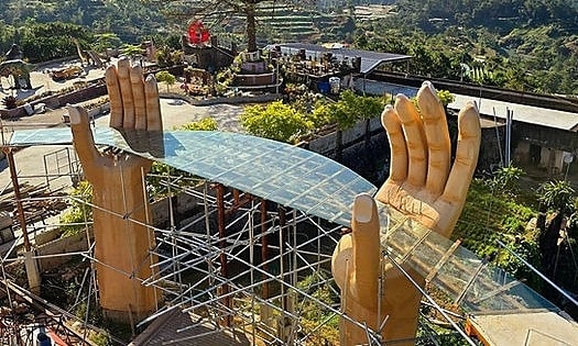 Bản sao Cầu Vàng Đà Nẵng gây tranh cãi ở Philippines