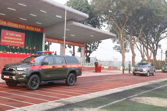 Quân đội huy động 121 phương tiện đưa đón đại biểu dự Đại hội 14