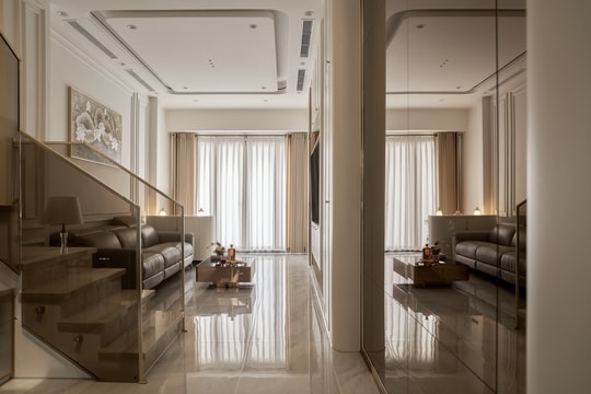 Nhà phố tân cổ điển trong con hẻm rộng 3 m