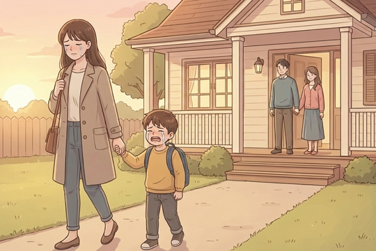 Ba phải lòng cô gái thôn quê, bỏ rơi mẹ con tôi