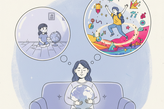 Thay vì tích lũy, tiền tôi để cho con khám phá thế giới