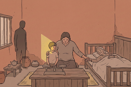 Vừa lo con nhỏ vừa chăm mẹ già yếu, tôi quá mệt mỏi