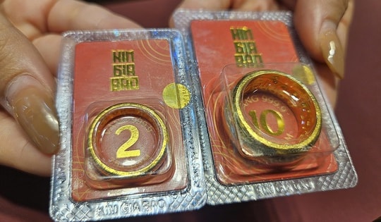 Sáng 13-1, giá vàng nhẫn trơn mỗi nơi một giá