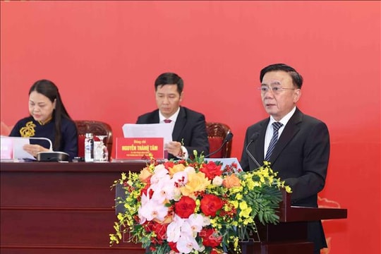 Thường trực Ban Bí thư chủ trì Họp báo quốc tế về Đại hội XIV của Đảng