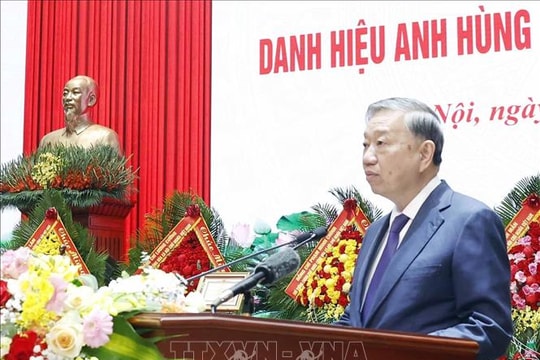 Tổng Bí thư Tô Lâm: Đổi mới, hoàn thiện phương thức bảo đảm hậu cần, kỹ thuật trong tình hình mới