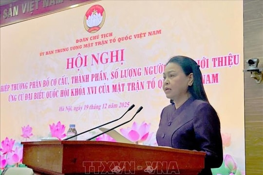 Bảo đảm các điều kiện phục vụ công tác bầu cử của MTTQ Việt Nam