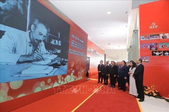 Lãnh đạo Đảng, Nhà nước dự khai trương Trung tâm Báo chí Đại hội XIV của Đảng