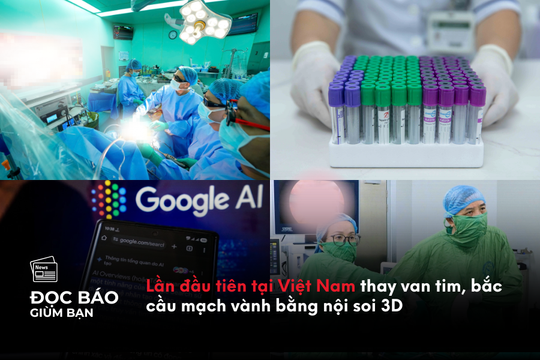 Lần đầu tiên tại Việt Nam thay van tim, bắc cầu mạch vành bằng nội soi 3D