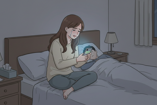 Phát hiện người chồng luôn yêu chiều tôi ngoại tình