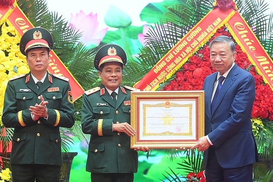 Tổng cục Hậu cần - Kỹ thuật nhận danh hiệu Anh hùng Lực lượng vũ trang nhân dân