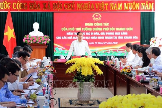 Người dân vùng dự án điện hạt nhân tin tưởng chủ trương của Đảng