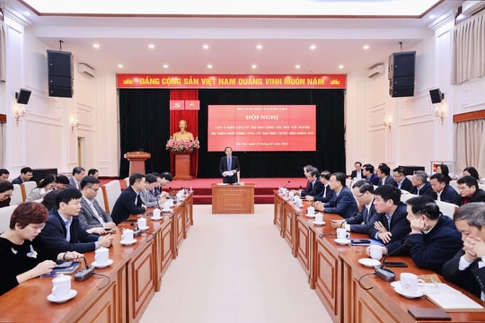 Giới thiệu Bộ trưởng Bộ Giáo dục và Đào tạo ứng cử đại biểu Quốc hội khóa XVI