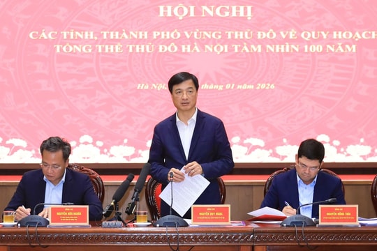 Hà Nội giữ vai trò trung tâm, động lực chính phát triển Vùng Thủ đô