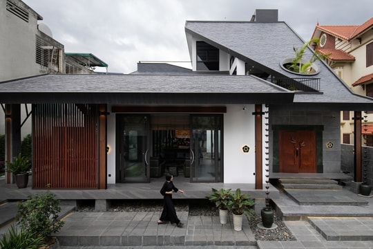 Không gian sống cho ba thế hệ lấy cảm hứng từ nếp nhà xưa