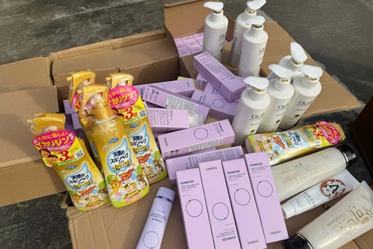 Đường dây nhập hàng chục tấn hóa mỹ phẩm giả, bán qua mạng