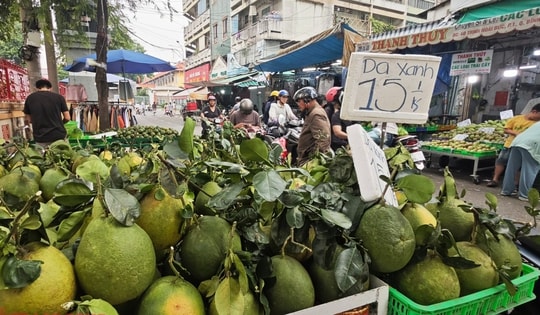 Giá bưởi da xanh bất ngờ rẻ ngay trước tháng Chạp