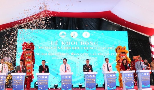 Lãnh đạo Đà Nẵng dự lễ khởi động dự án nhà ở xã hội 600 tỉ đồng