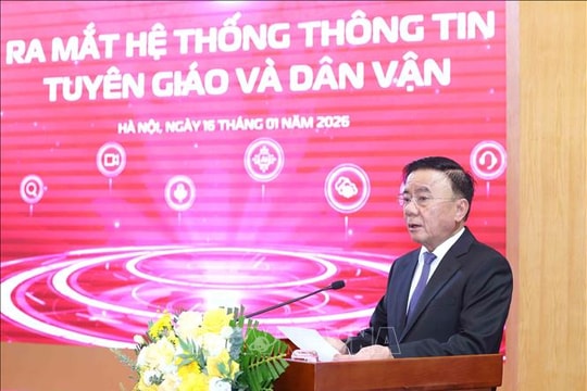 Bài phát biểu của Thường trực Ban Bí thư tại Lễ ra mắt ứng dụng di động Tuyên giáo và Dân vận