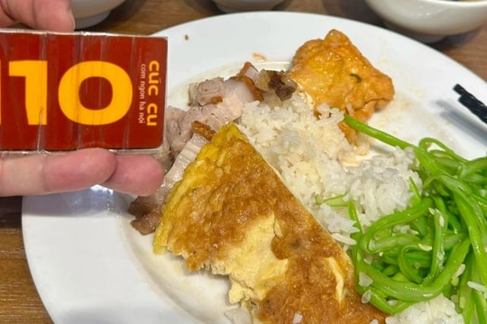 Suất cơm bình dân 110.000 đồng ở Hà Nội, khách gọi xong "choáng" với giá