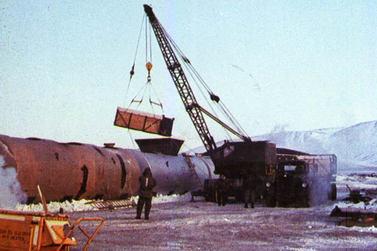 Sự cố khiến loạt bom hạt nhân Mỹ vỡ tung ở Greenland năm 1968