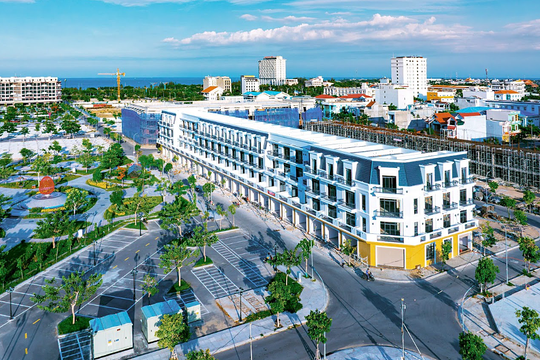 Bình Sơn Ocean Park bổ sung nguồn liền kề, shophouse ven biển
