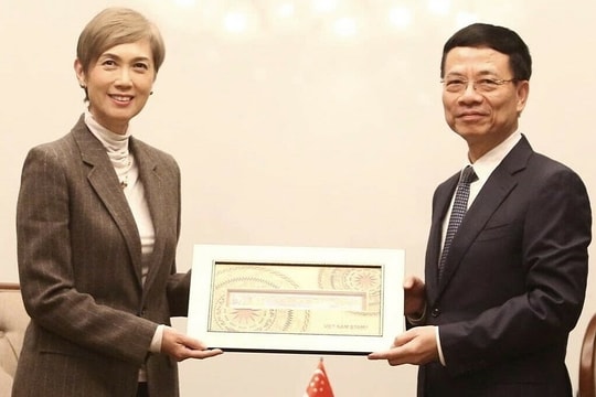 Việt Nam đề nghị Singapore ủng hộ hệ sinh thái 5G