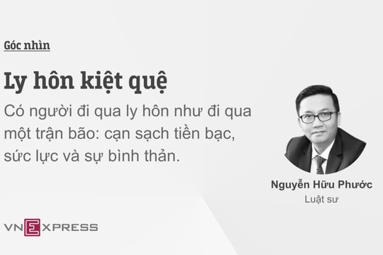 Ly hôn kiệt quệ