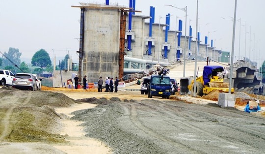 Cầu đập dâng 1.500 tỉ đồng sắp được thông xe