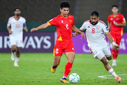 Thống kê chứng minh U23 Việt Nam trên cơ, thắng UAE hoàn toàn xứng đáng