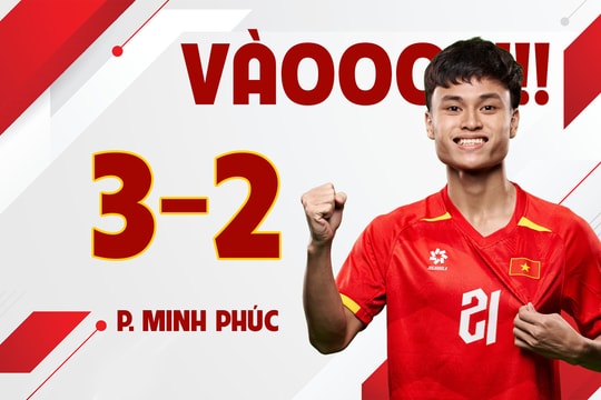 Khoảnh khắc U23 Việt Nam ghi bàn quyết định loại UAE, vào bán kết U23 châu Á