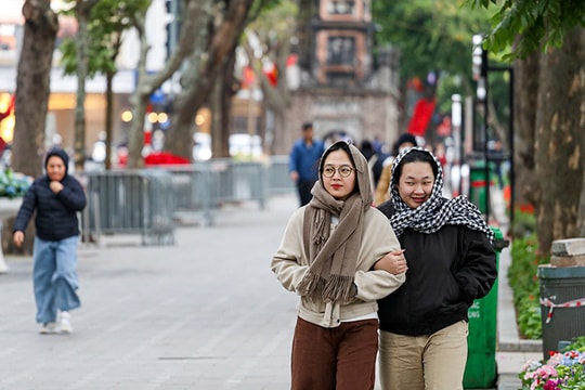 Thời tiết ngày 17/1: Bắc Bộ và Trung Bộ duy trì rét về đêm, Nam Bộ ngày nắng