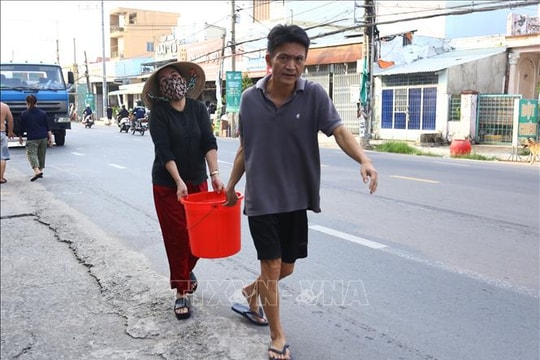 Khẩn trương khắc phục sự cố, kịp thời cung cấp nước sinh hoạt cho 1.000 hộ dân xã Đại Phước