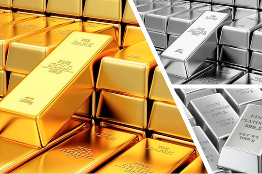 Giá vàng và bạc thế giới hạ nhiệt sau khi liên tiếp lập kỷ lục