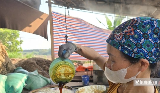 Đỏ lửa ngày đêm, làng mật mía xứ Thanh chật vật vào vụ Tết