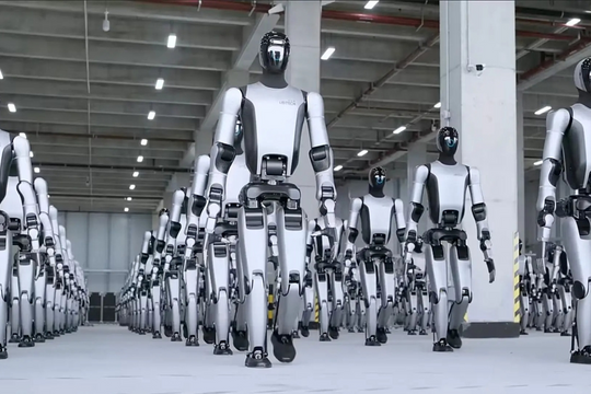 Trung Quốc áp đảo thị trường robot hình người