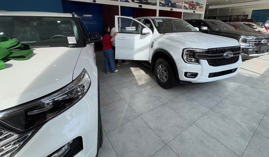 Xe bán tải sôi động trước sóng tăng giá