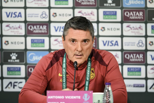 U23 Trung Quốc khẩn trương 'giải mã' lối chơi của U23 Việt Nam