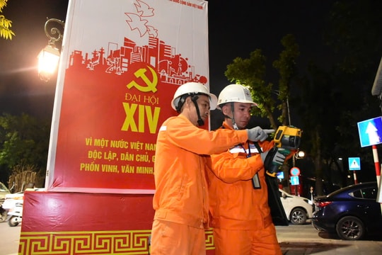 Sẵn sàng ở mức cao nhất nhằm bảo đảm cấp điện liên tục, an toàn phục vụ Đại hội Đảng