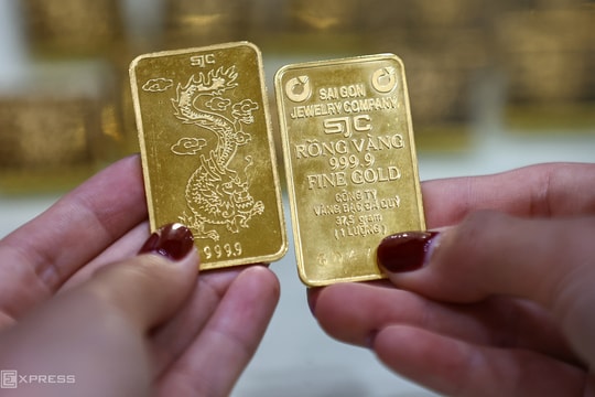 Giá vàng miếng lên 165 triệu đồng