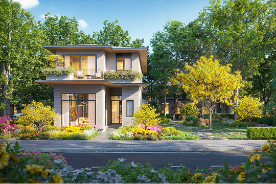 Điểm nhấn phân khu Rừng Mai tại dự án Eco Retreat