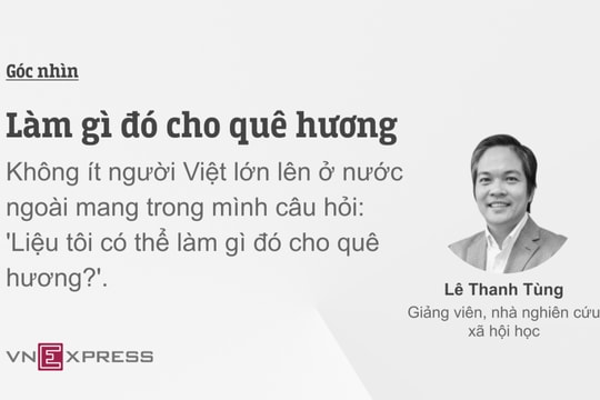 Làm gì đó cho quê hương