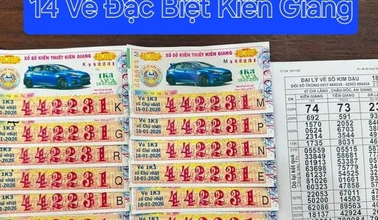 Xổ số miền Nam: Tối 19-1, một khách hàng ở Chi Lăng trúng độc đắc 28 tỉ đồng