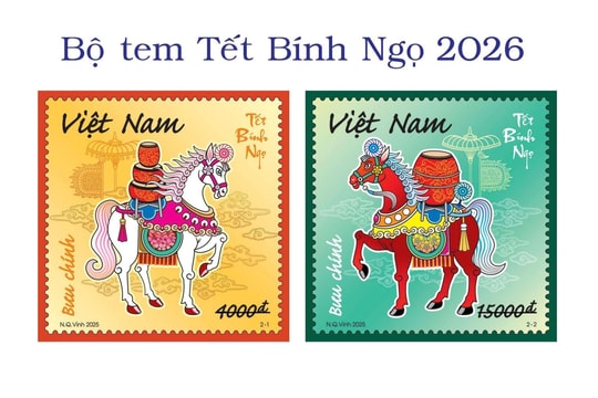 Phát hành bộ tem 'Tết Bính Ngọ'