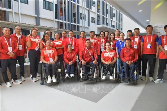 ASEAN Para Games 13: Tạo điều kiện thuận lợi nhất cho đoàn thể thao Việt Nam