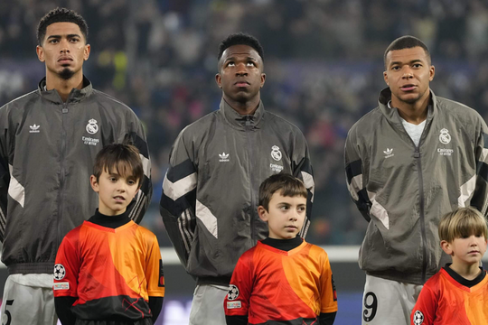 Mbappe: 'Hãy la ó cả đội, không phải chỉ Vinicius hay Bellingham'