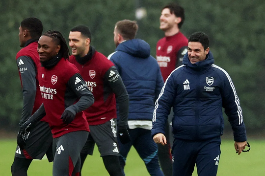 Arteta muốn cán đích top 2 Champions League