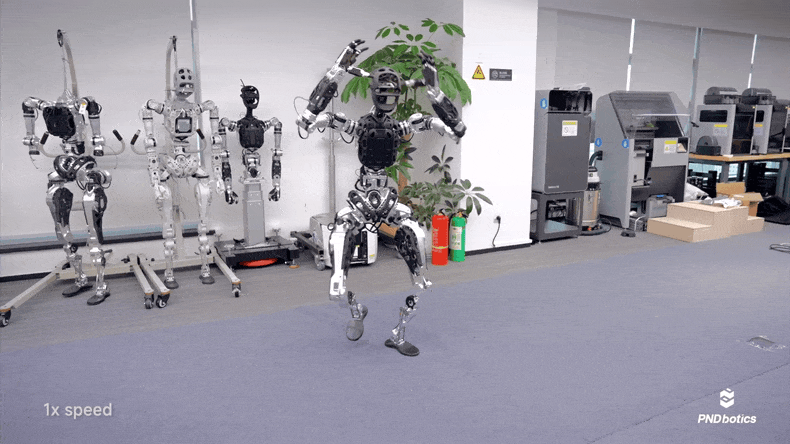 Robot Trung Quốc thực hiện điệu nhảy nhanh và khó