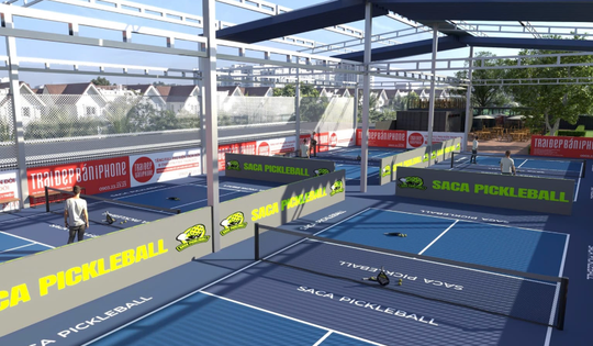 Không có đơn hàng, công ty may mặc lâu đời sống nhờ cho thuê đất làm sân Pickleball