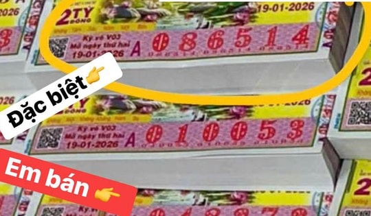 Xổ số miền Nam: Chiều 20-1, đại lý đang tìm người trúng độc đắc 84 tỉ đồng